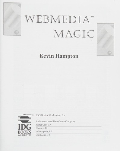 Cover for WebMedia magic