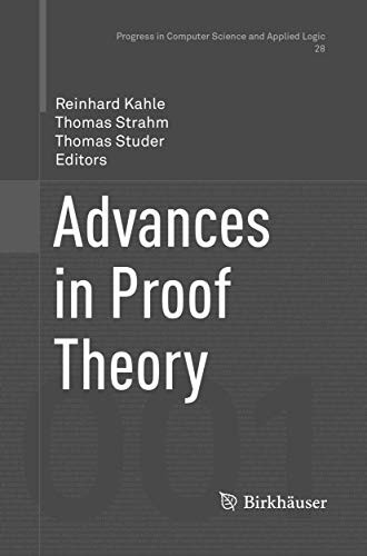 Cover for Advances in Proof Theory
