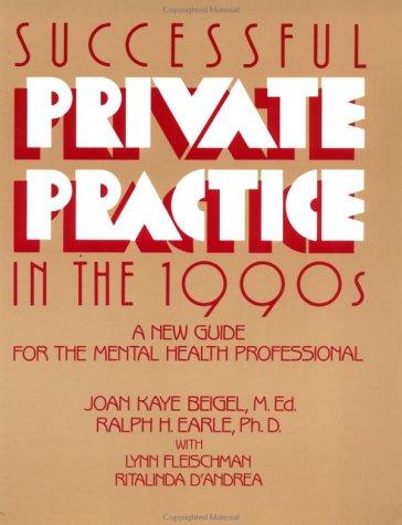 Cover for Successful private practice in the 1990s