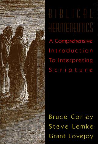 Cover for Biblical hermeneutics