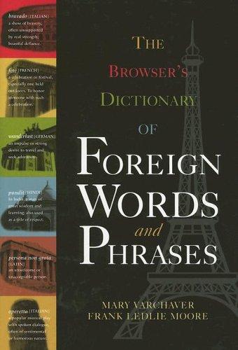 Cover for The Browser's Dictionary of Foreign Words And Phrases