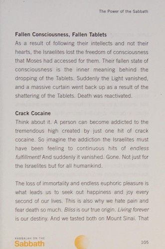 Cover for Kabbalah on the Sabbath