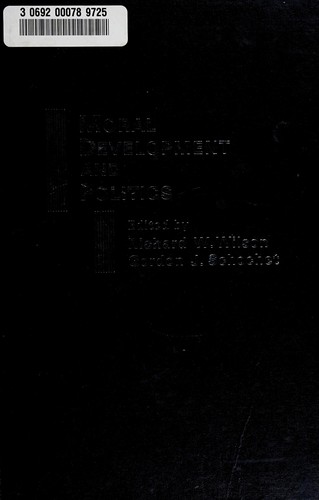 Cover for Moral development and politics
