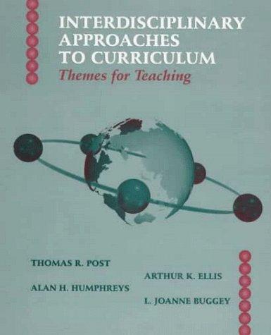 Cover for Interdisciplinary Approaches to Curriculum