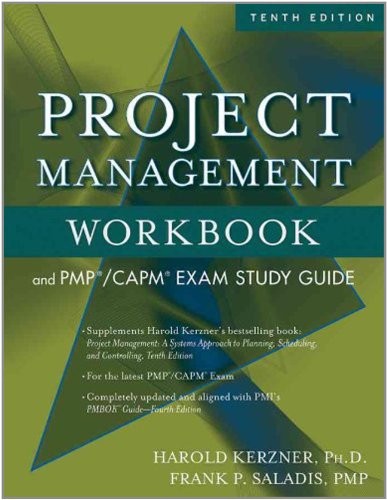 Cover for Project Management Workbook and PMP / CAPM Exam Study Guide