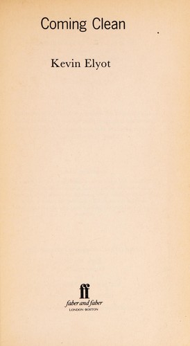 Cover for Coming clean