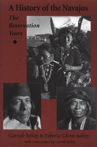 Cover for A history of the Navajos