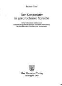Cover for Der Konjunktiv in gesprochener Sprache
