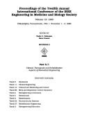 Cover for International Conference of the IEEE Engineering in Medicine and Biology Society, 1990