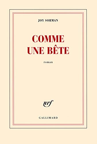 Cover for Comme une bête