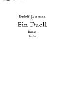 Cover for Ein Duell