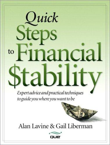 Cover for Quick Steps to Financial Stability