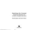 Cover for Sketching the concept