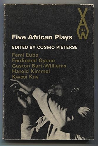 Cover for Five African plays.