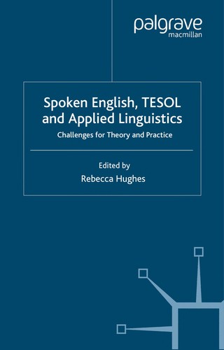 Cover for Spoken English, TESOL, and applied linguistics