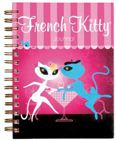 Cover for French Kitty Oh L'Amour Wire-o Bound Blank Journal