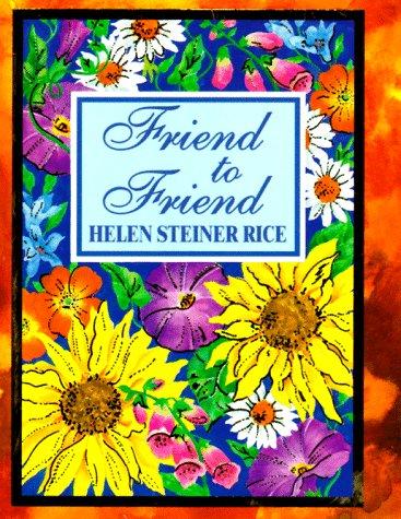 Cover for Friend to Friend