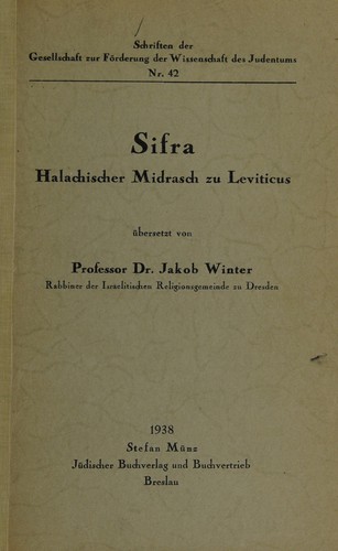 Cover for Sifra