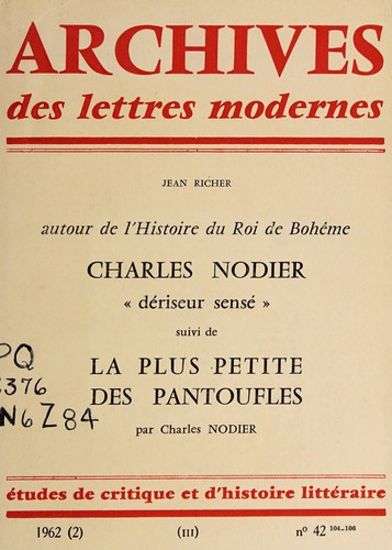 Cover for Autour de l'Histoire du roi de Bohême