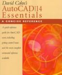 Cover for David Cohn's Autocad Release 14 Essentials