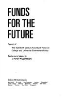 Cover for Funds for the future