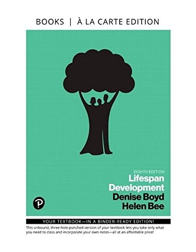Cover for Lifespan Development -- Loose-Leaf Edition