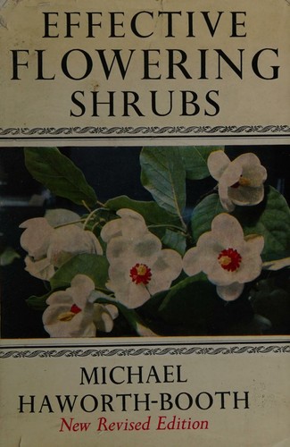 Cover for Effective flowering shrubs.