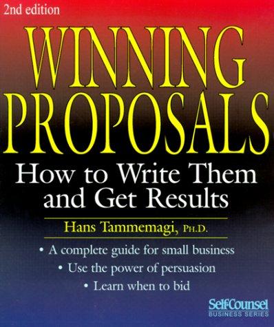 Cover for Winning Proposals