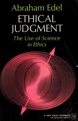 Cover for Ethical judgment