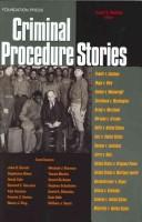 Cover for Criminal Procedure Stories