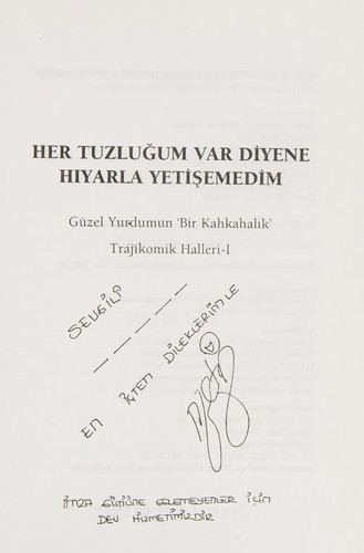 Cover for Her tuzluğum var diyene hıyarla yetişemedim