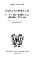 Cover for El heterodoxo guadalupano
