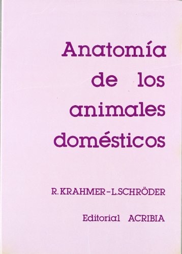Cover for Anatomía de los animales domésticos