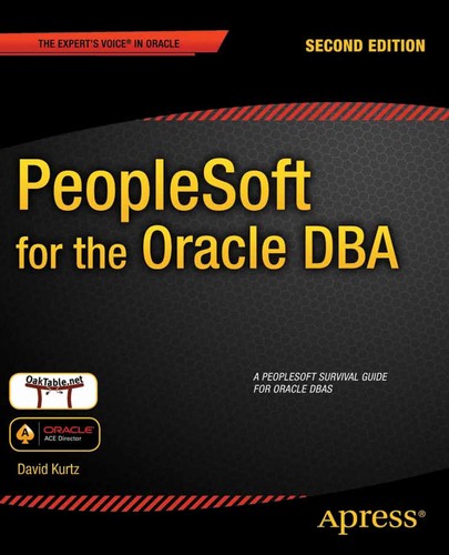 Cover for PeopleSoft for the Oracle DBA