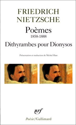 Cover for Poèmes, 1858-1888