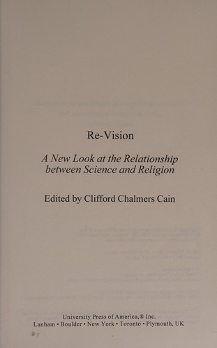 Cover for Re-Vision