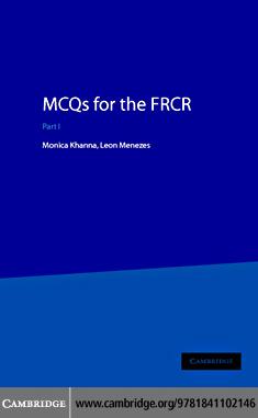 Cover for MCQs for the FRCR, Part 1