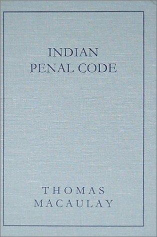 Cover for A Penal Code