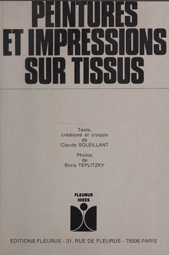 Cover for Peintures et impressions sur tissus