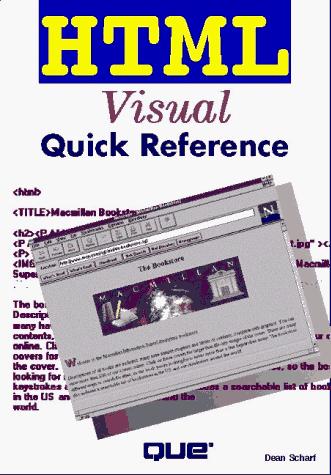 Cover for HTML visual quick reference