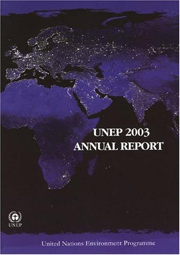 Cover for Unep Annual Report, 2003