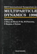 Cover for Proceedings of the XXVI International Symposium on Multiparticle Dynamics, Faro, Portugal, 1-5 September 1996