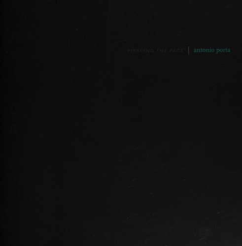 Cover for Piercing the page