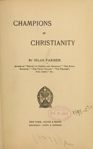Cover for Champions of Christianity