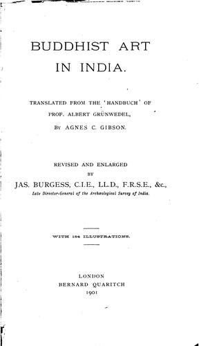 Cover for Buddhist art in India.