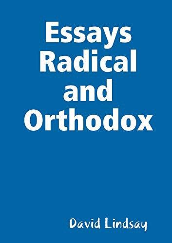 Cover for Essays Radical and Orthodox