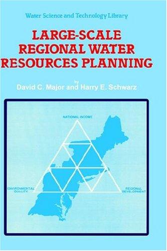 Cover for Large-scale regional water resources planning