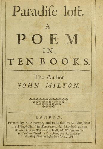 Cover for Paradise lost