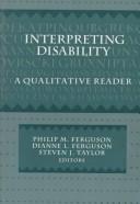 Cover for Interpreting Disability