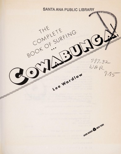 Cover for Cowabunga!